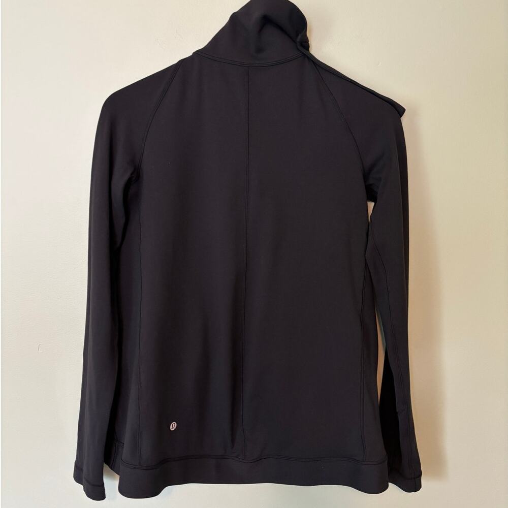 Lululemon Black Rulu Rally Wrap Jacket Size 2 - Picture 4 of 8